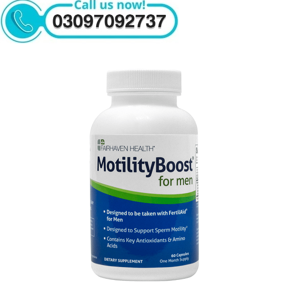  Motility Boost ingredients in Pakistan